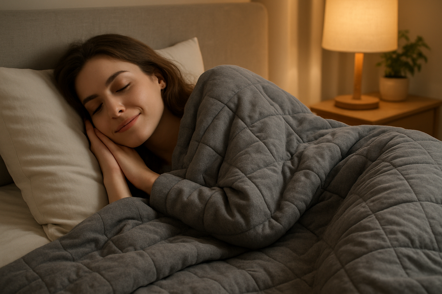 Grey Weighted Blanket